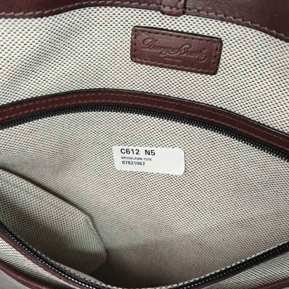 🐢 Dooney & Bourke Brooklawn XL Tote Weekender Bag Great Condition! - Picture 3 of 16